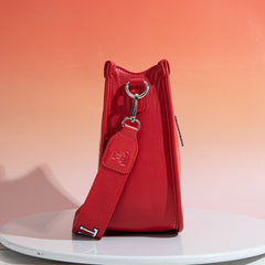 University of Arkansas Razorbacks Crossbody Purse With Wristlet Keychain