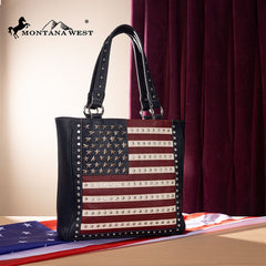 Montana West Purse Women's American Pride Concealed Carry Tote Bag
