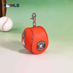 MLB Baseball Team Portable Wallet Keychain Case