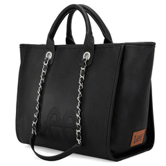 LEE Top Handle/Chain Strap Wide Tote