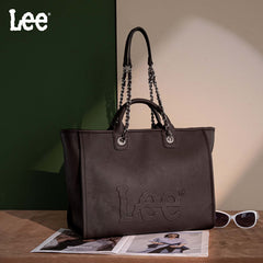 LEE Top Handle/Chain Strap Wide Tote