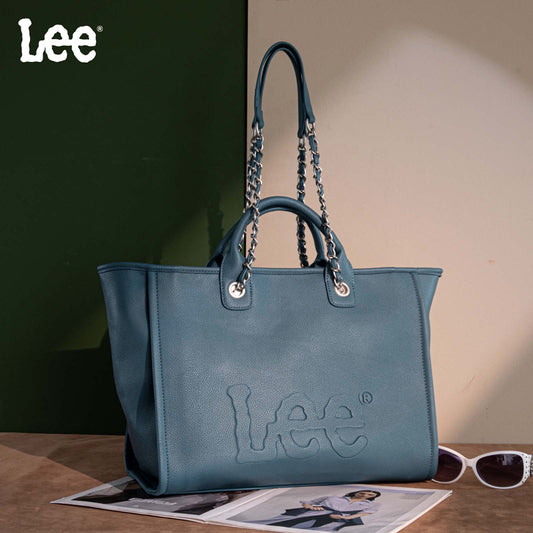LEE Top Handle/Chain Strap Wide Tote