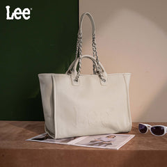 LEE Top Handle/Chain Strap Wide Tote