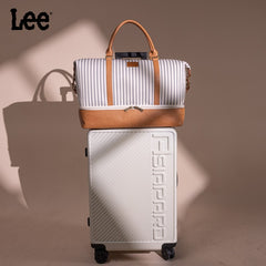 LEE Striped Collection Canvas Duffle Bag