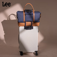 LEE Striped Collection Canvas Duffle Bag