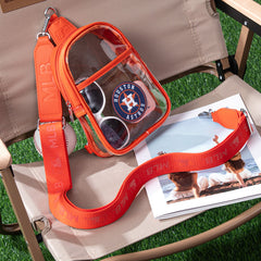 MLB Houston Astros Team Clear Mini Sling Stadium Bag