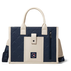 MLB Atlanta Braves Team Whipstitch Tote/Crossbody-Blue