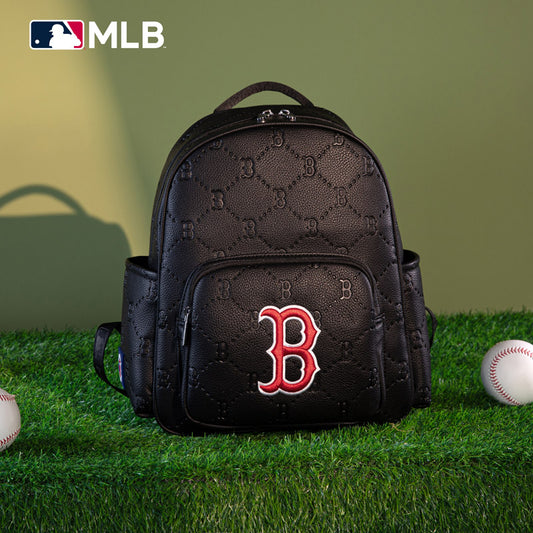 MLB Boston Red Sox Sports Baseball Backpack-Black