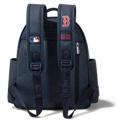 MLB Boston Red Sox Sports Baseball Backpack-Navy