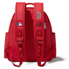 MLB Boston Red Sox Sports Baseball Backpack-Red