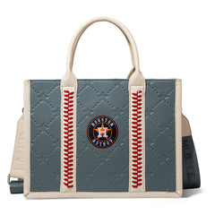 MLB Houston Astros Team Whipstitch Tote/Crossbody-Jean