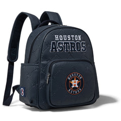 MLB Houston Astros Sports Baseball Backpack-Navy