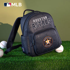 MLB Houston Astros Sports Baseball Backpack-Navy