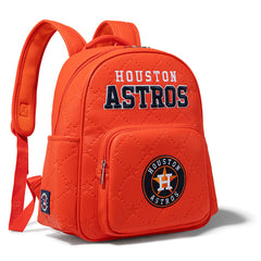 MLB Houston Astros Sports Baseball Backpack-Orange