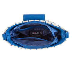 MLB Los Angeles Dodgers Leather Crossbody Bag