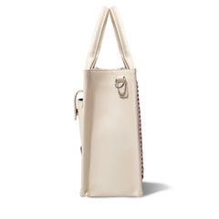 MLB New York Mets Team Whipstitch Tote/Crossbody-Black