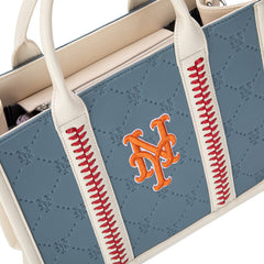 MLB New York Mets Team Whipstitch Tote/Crossbody-Jean