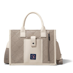 MLB New York Mets Team Whipstitch Tote/Crossbody-Camel