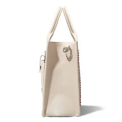 MLB New York Mets Team Whipstitch Tote/Crossbody-Camel