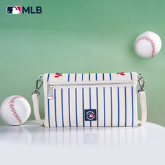 MLB New York Mets Leather Crossbody Purse