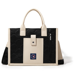 MLB New York Yankees Team Whipstitch Tote/Crossbody-Black