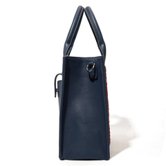 MLB New York Yankees Team Whipstitch Tote/Crossbody-Stripe