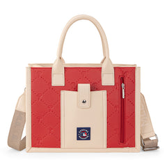 MLB Philadelphia Phillies Team Whipstitch Tote/Crossbody-Red