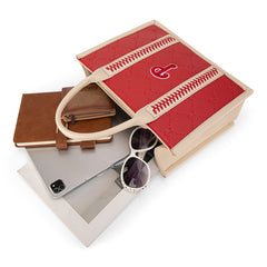 MLB Philadelphia Phillies Team Whipstitch Tote/Crossbody-Red