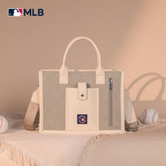 MLB San Diego Padres Team Whipstitch Tote/Crossbody-Camel