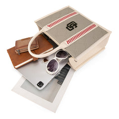 MLB San Diego Padres Team Whipstitch Tote/Crossbody-Camel