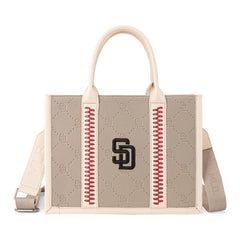 MLB San Diego Padres Team Whipstitch Tote/Crossbody-Camel