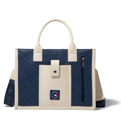 MLB Texas Rangers Team Whipstitch Tote/Crossbody-Blue