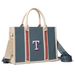 MLB Texas Rangers Team Whipstitch Tote/Crossbody-Jean