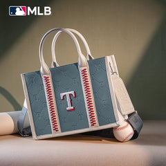 MLB Texas Rangers Team Whipstitch Tote/Crossbody-Jean