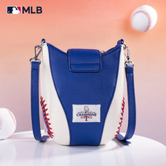 MLB Texas Rangers Leather Crossbody Bag