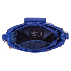MLB Texas Rangers Leather Crossbody Bag