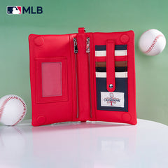 MLB Texas Rangers Leather Crossbody Purse