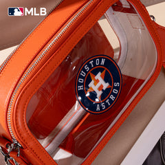 MLB Houston Astros Clear Crossbody Bag