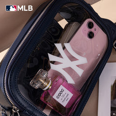 MLB New York Yankees Clear Crossbody Bag