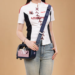 MLB New York Yankees Clear Crossbody Bag