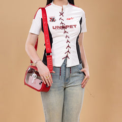 MLB Philadelphia Phillies Clear Crossbody Bag