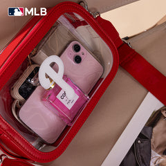 MLB Philadelphia Phillies Clear Crossbody Bag