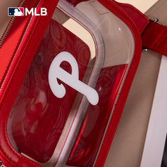 MLB Philadelphia Phillies Clear Crossbody Bag
