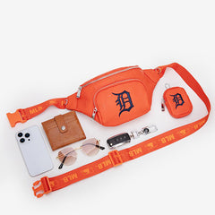 MLB Detroit Tigers Fanny Pack/Chest Bag/Belt Bag