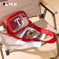 MLB Texas Rangers Clear Crossbody Bag