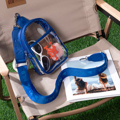MLB New York Mets Team Clear Mini Sling Stadium Bag