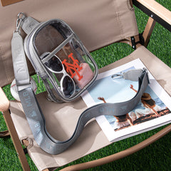 MLB New York Mets Team Clear Mini Sling Stadium Bag