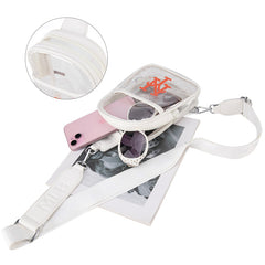 MLB New York Mets Team Clear Mini Sling Stadium Bag