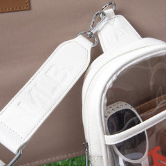 MLB New York Mets Team Clear Mini Sling Stadium Bag