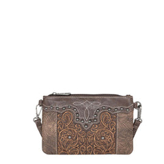Montana West Floral Embroidered Collections Clutch/Crossbody